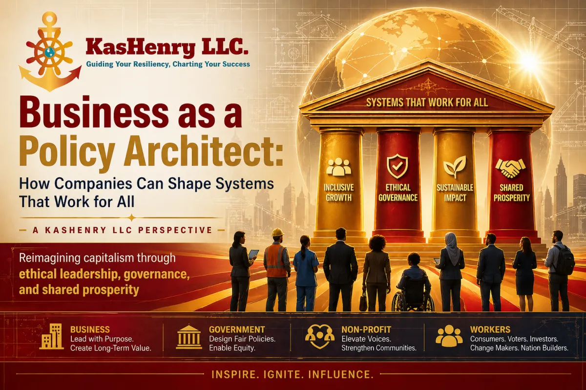 Reimagining capitalism through ethical leadership, governance, and shared prosperity