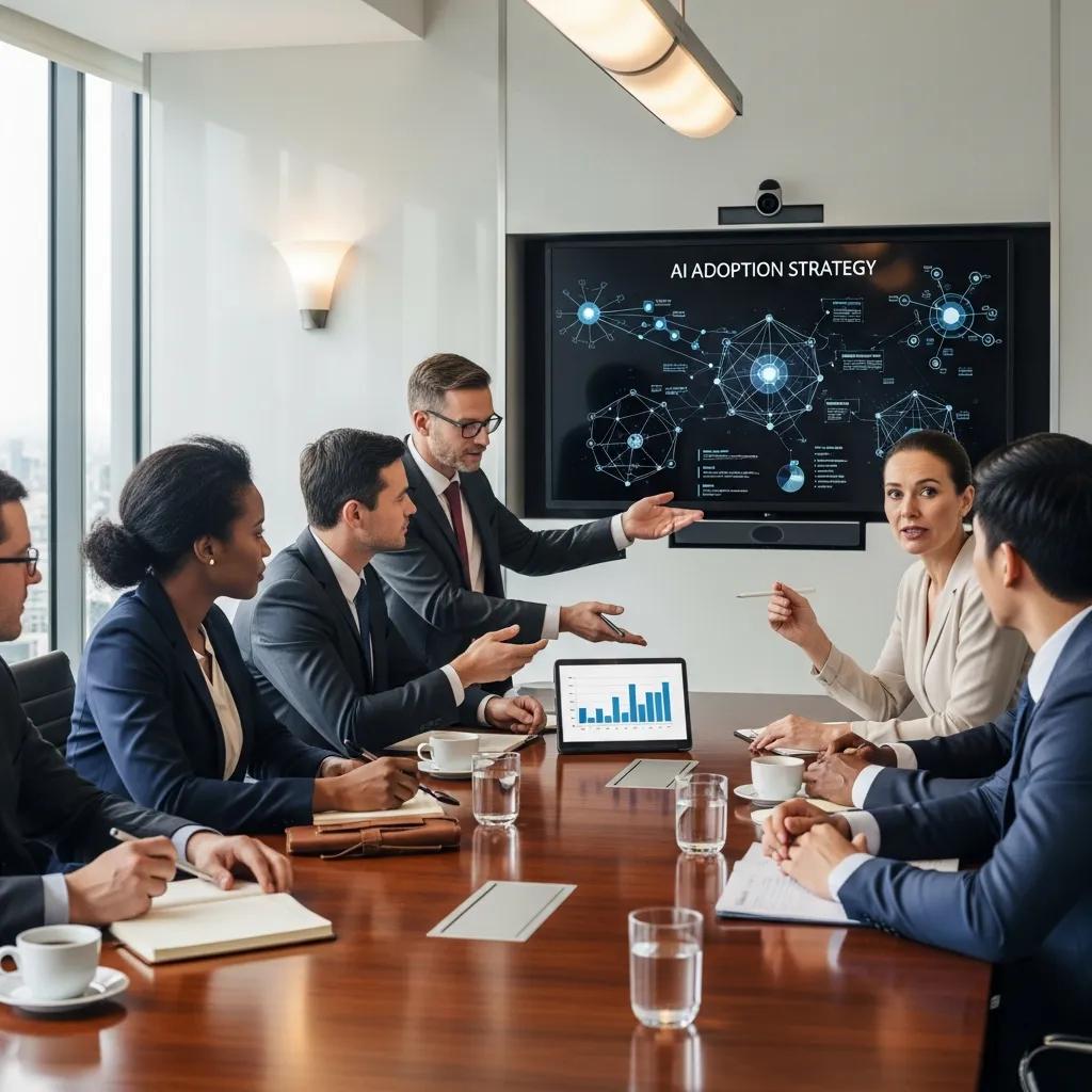 AI Leaders discussing LeadForward Framework