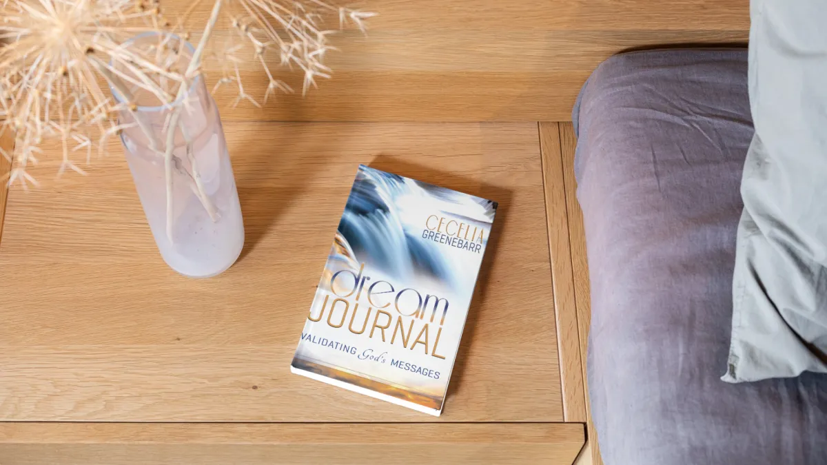 Dream Journal beside bed