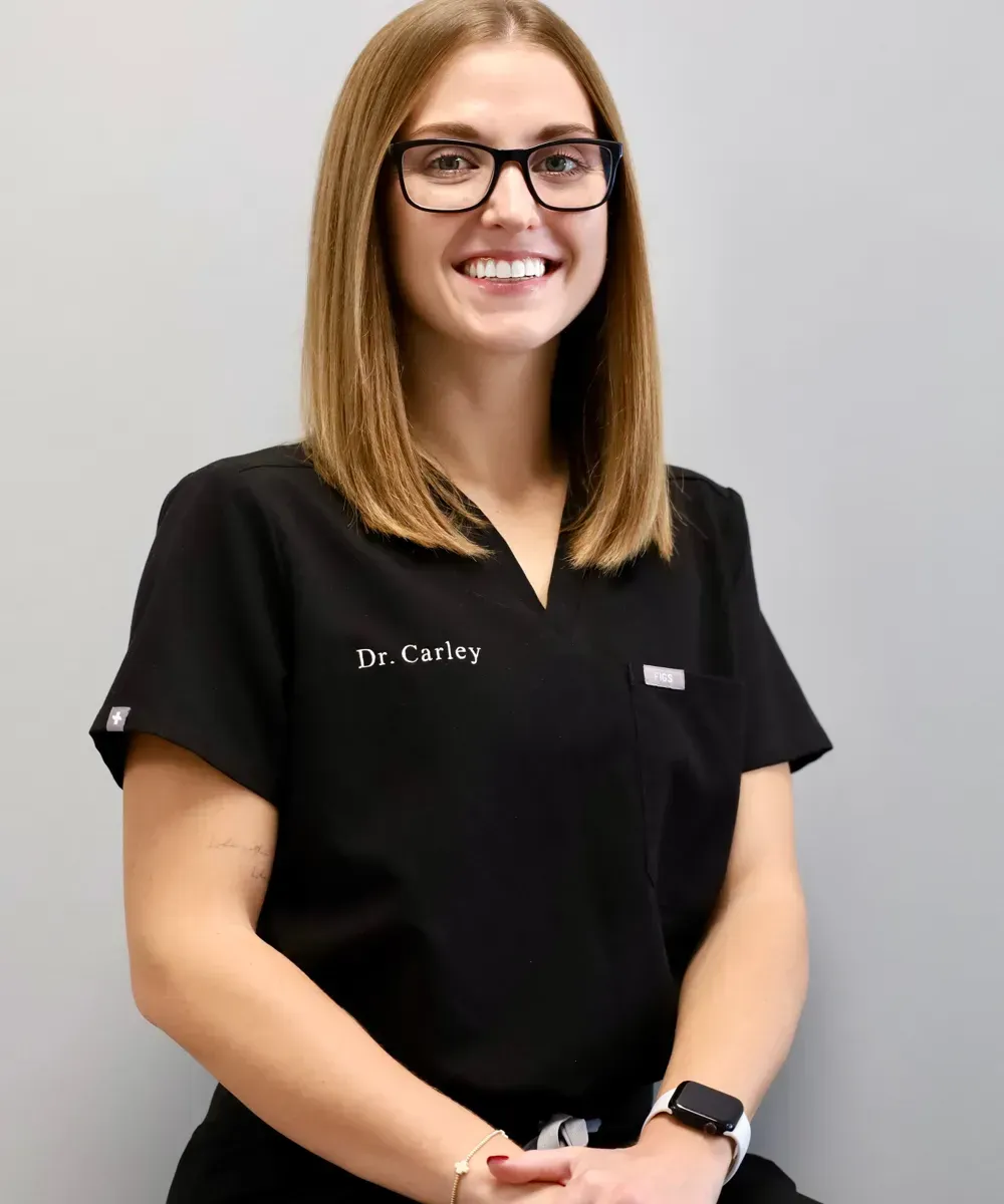 Dr Carley Tulsa chiropractor providing pediatric and family chiropractic care at Frost Chiropractic