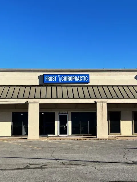 Frost Chiropractic clinic building in Tulsa Oklahoma providing expert chiropractic care for families