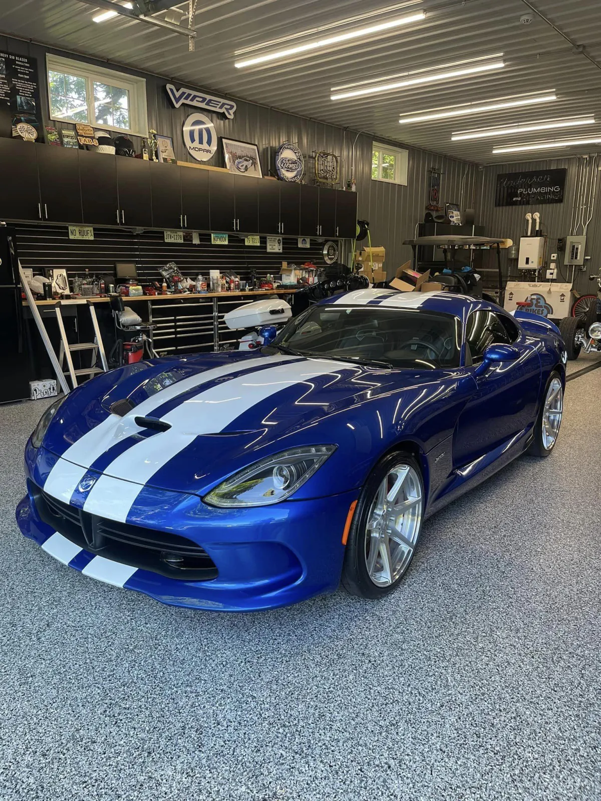 Glossy car after professional ceramic coating in Oswego IL