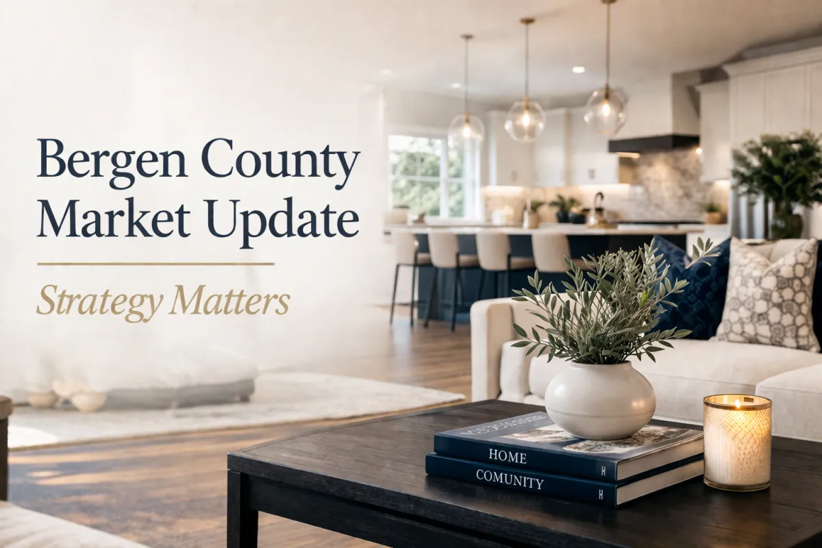 Bergen County Real Estate Update: A Strong Market That Rewards Strategy