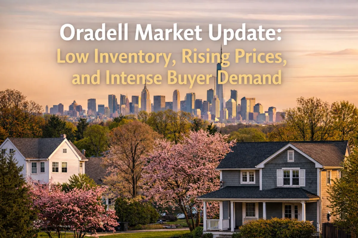 Oradell Real Estate Is Moving Fast: What Buyers and Sellers Need to Know NowOradell Real Estate Is Moving Fast: What Buyers and Sellers Need to Know Now