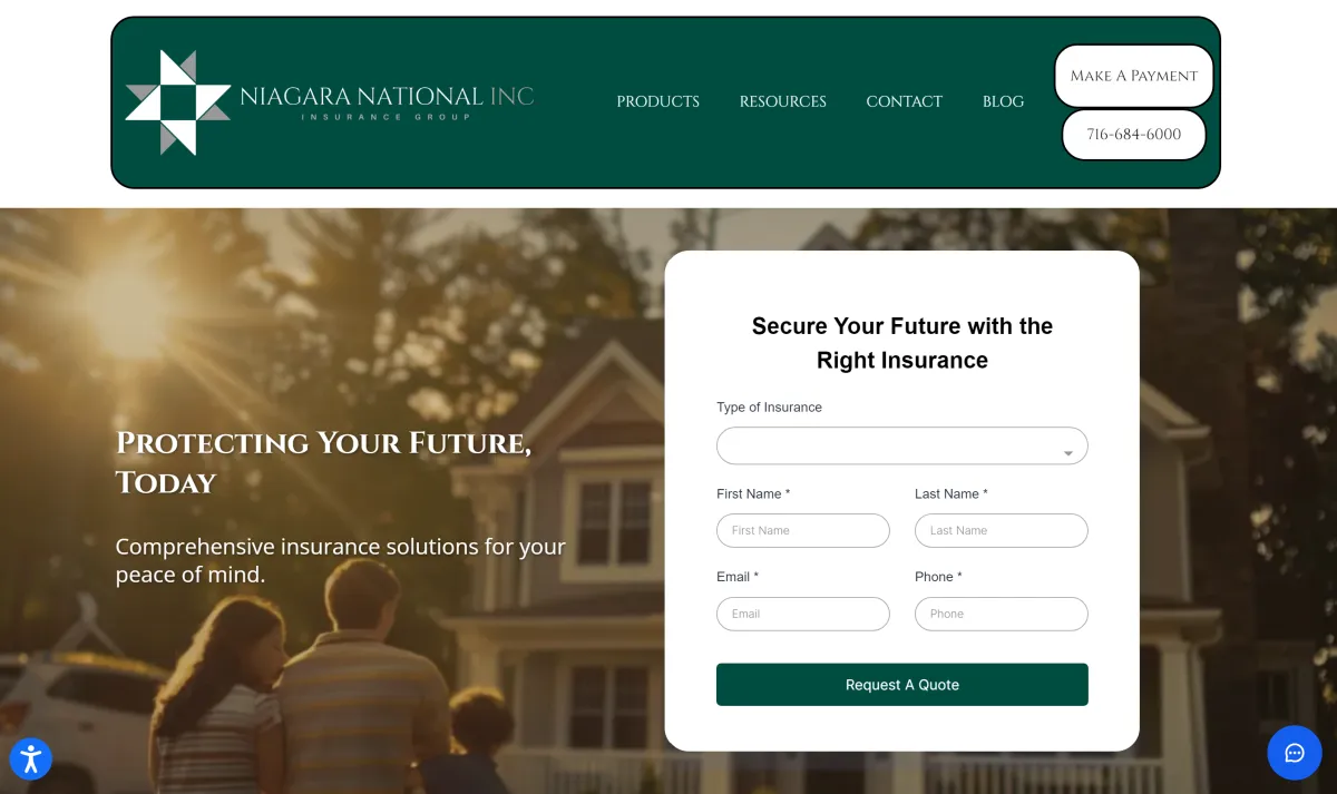 Niagara National Inc. Website