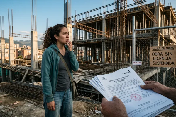 "Estaba echando una plancha y me llegó la Alcaldía": ¿Qué hago si me pararon la obra?