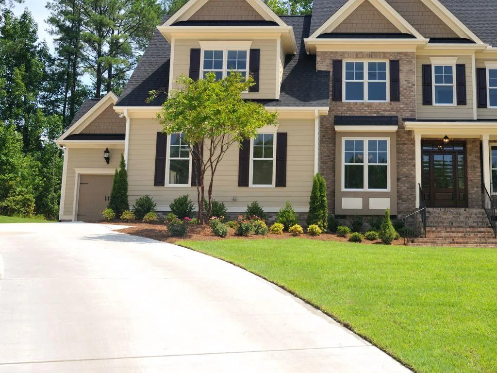 concrete driveway
