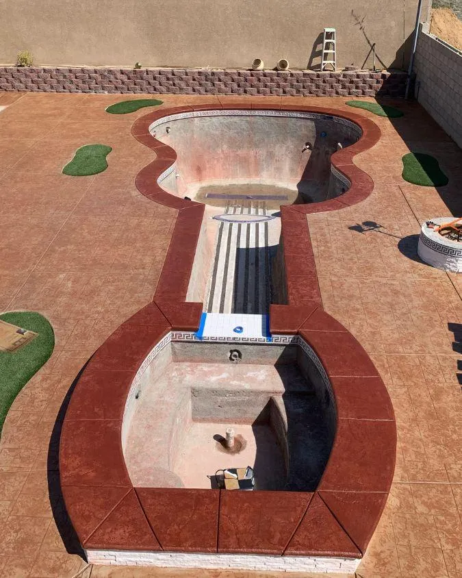 pool deck