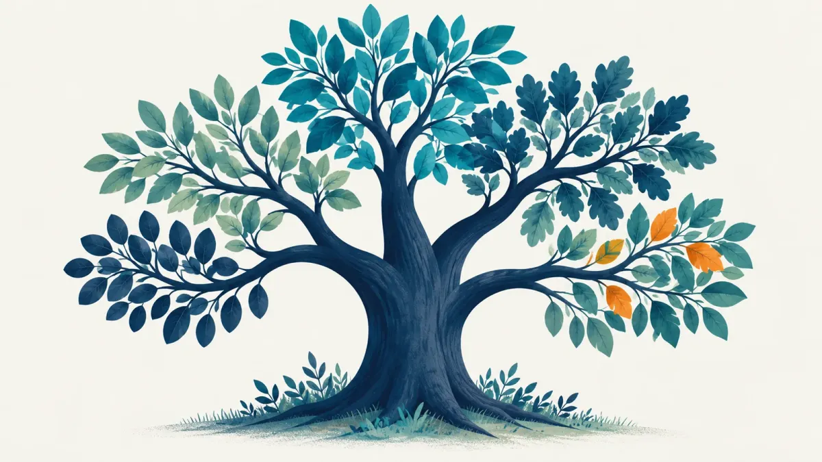 Family tree with a new branch of non bloodline relatives