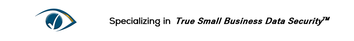 Spcilizing in True Small Business Data Security Banner