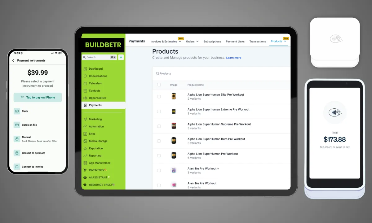 BuildBetr POS System