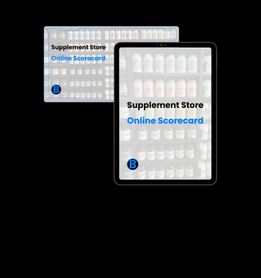 Supplement Store Online Scorecard