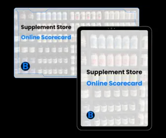 Supplement Store Online Scorecard