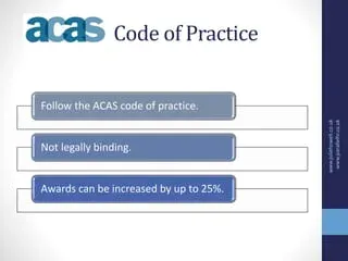 Are you following the Acas Code of Practice? What SMEs Need to Know About the 2027 Changes