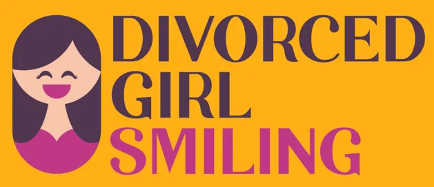 Divorced Girl Smiling logo