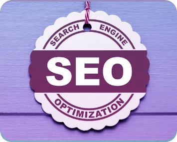 An image with the letters SEO and a definiion saying Search Engine Optimization