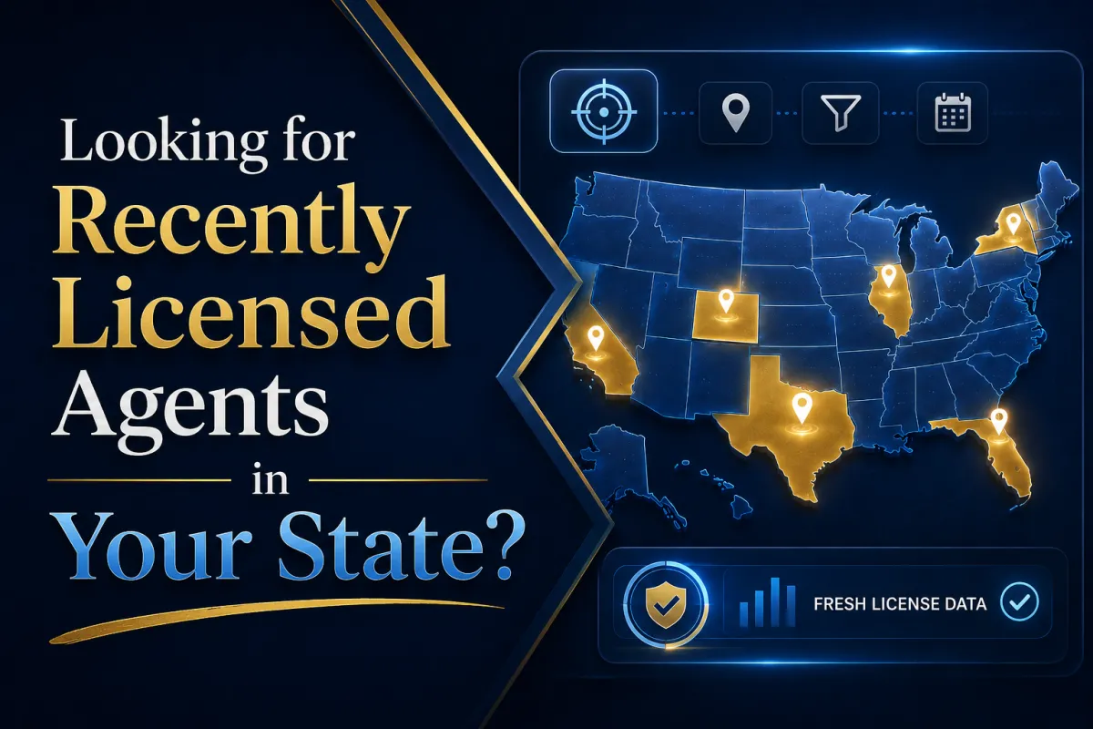 Looking for recently licensed agents in your state?