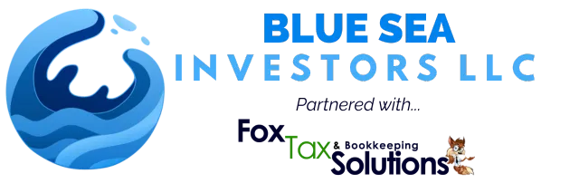 blue sea investors logo restaurant owners business funding