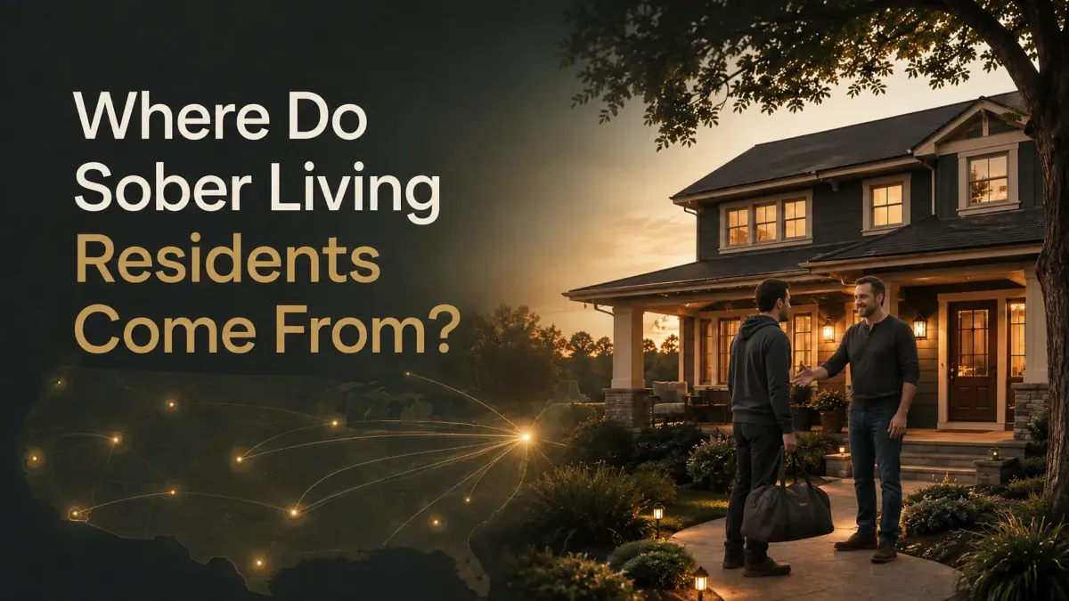 Where Do Sober Living Residents Come From? How Good Homes Stay Full