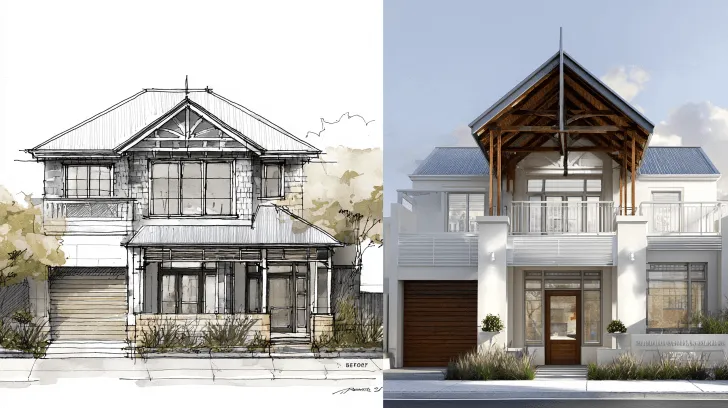 Building designer advice showing cost implications of design decisions for new homes in Craigie Perth