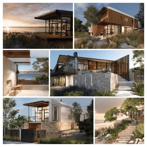 Designer Selection Assistance comparing modern coastal home designs to assess design suitability in Scarborough Perth
