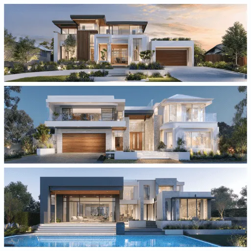 Custom Home Design Advice reviewing modern luxury home designs to guide layout and specification decisions in Claremont Perth