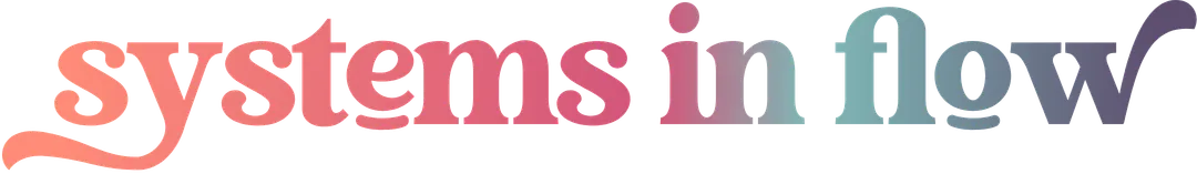 Brand Logo for Systems in Flow