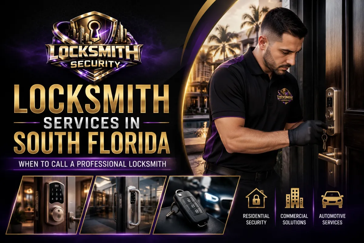 Locksmith Services in South Florida: When to Call a Professional Locksmith