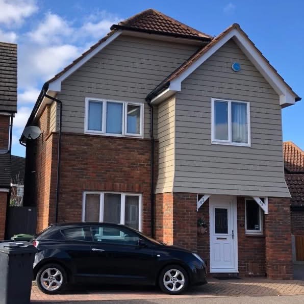 Cedral fibre cement cladding installed on a Hertfordshire home