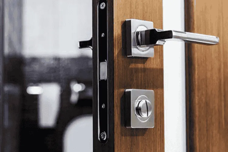 Door Lock and Bolt Hardware Installation