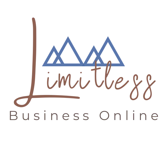 logo for limitless business online