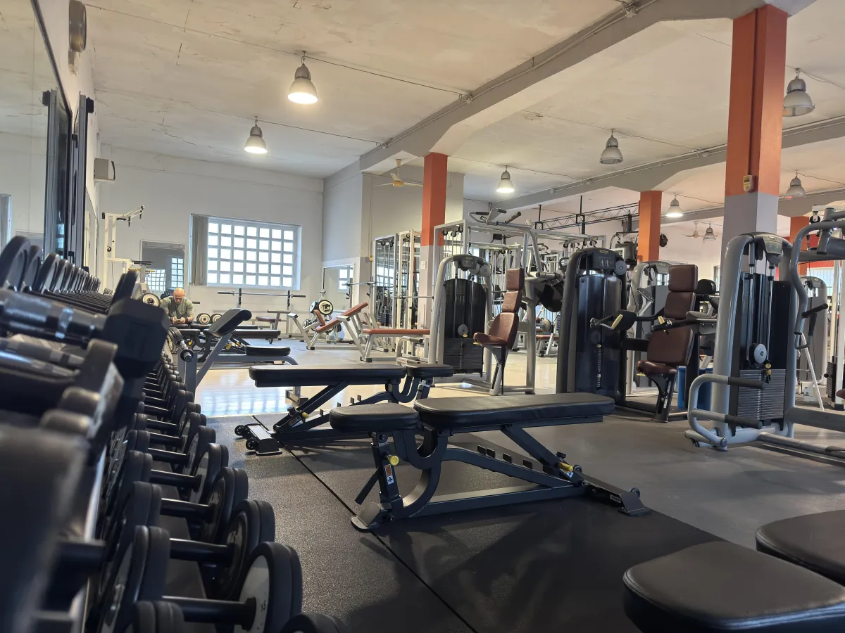 Sala Pesi NewGym Club Trieste