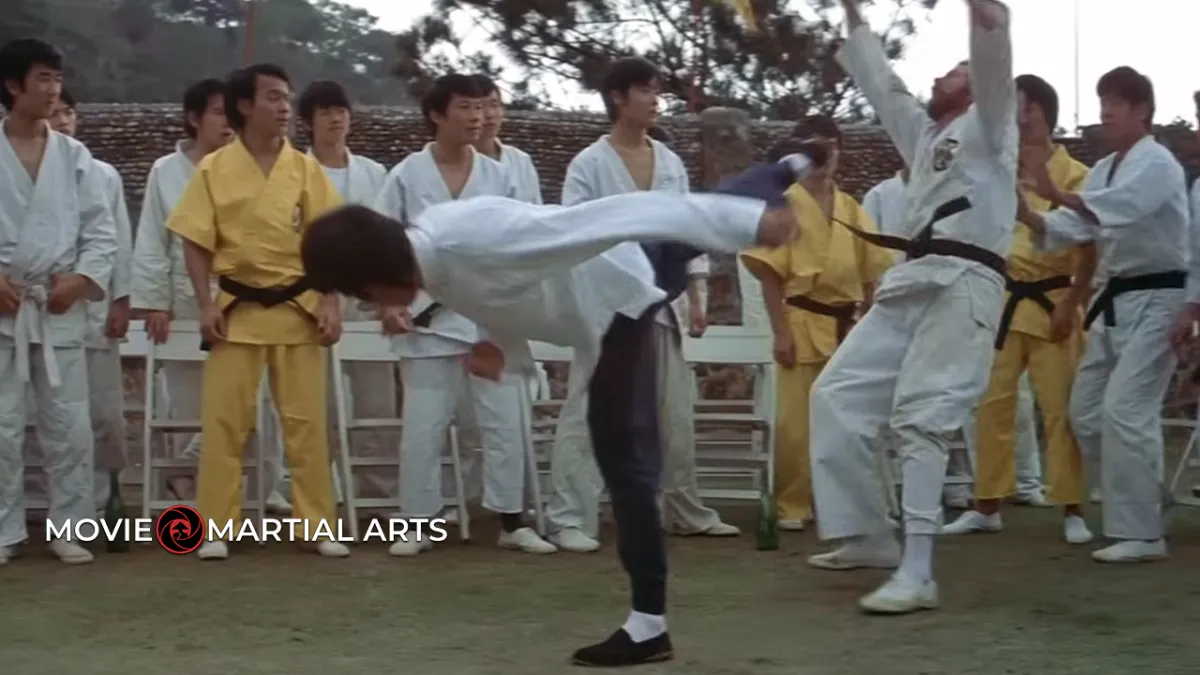 Enter the Dragon  Lightning-fast kicks demonstrate speed, precision, and Jeet Kune Do philosophy.