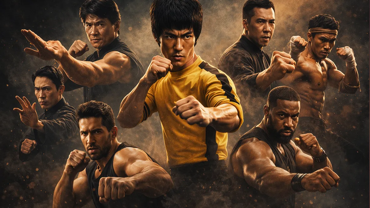 These Martial Arts LEGENDS helped popularize martial arts styles such as kung fu, Wing Chun, Muay Thai, and taekwondo through their film performances.