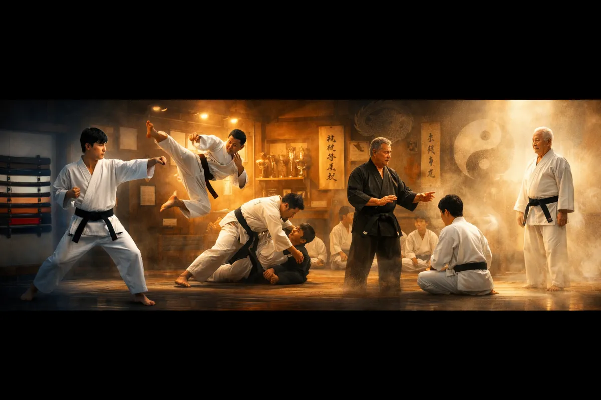 The journey of martial arts mastery