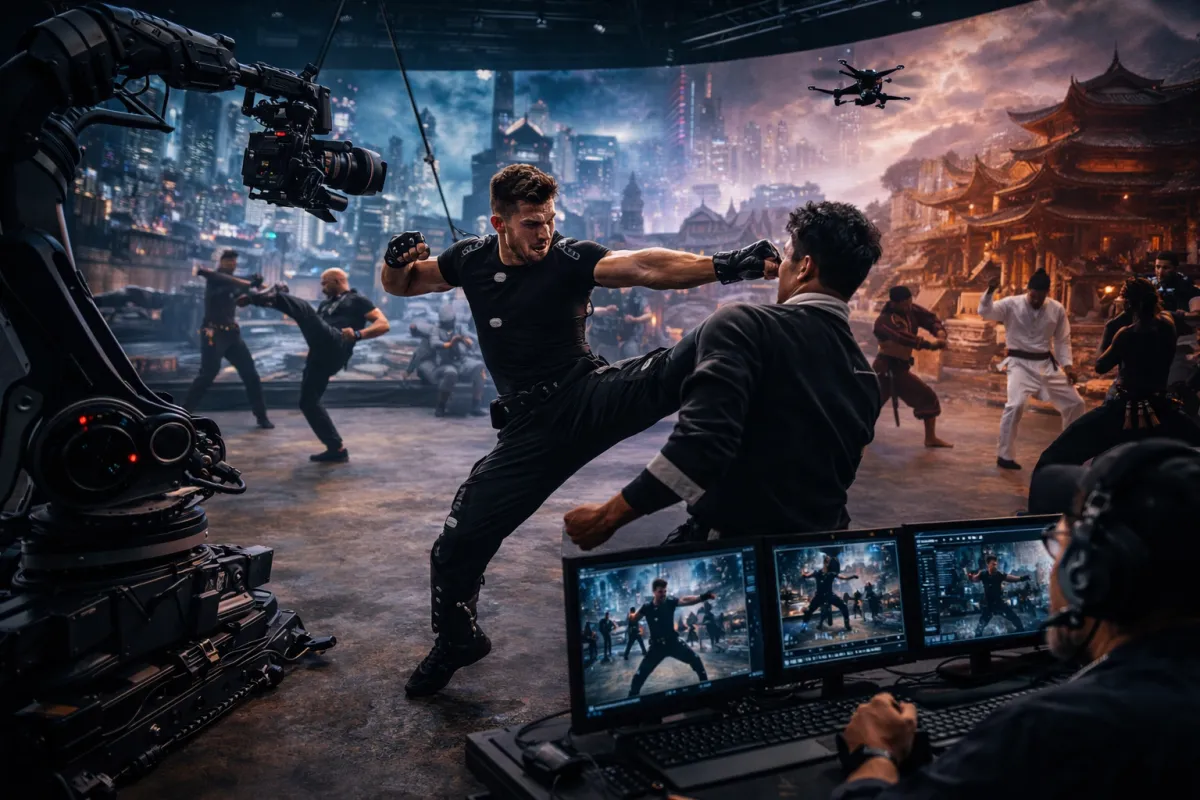 The future of martial arts cinema blends technology, global collaboration, and timeless skill.