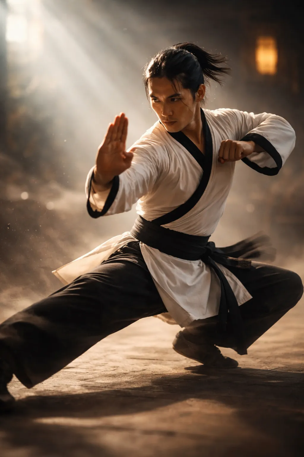 Grace in motion kung fu action