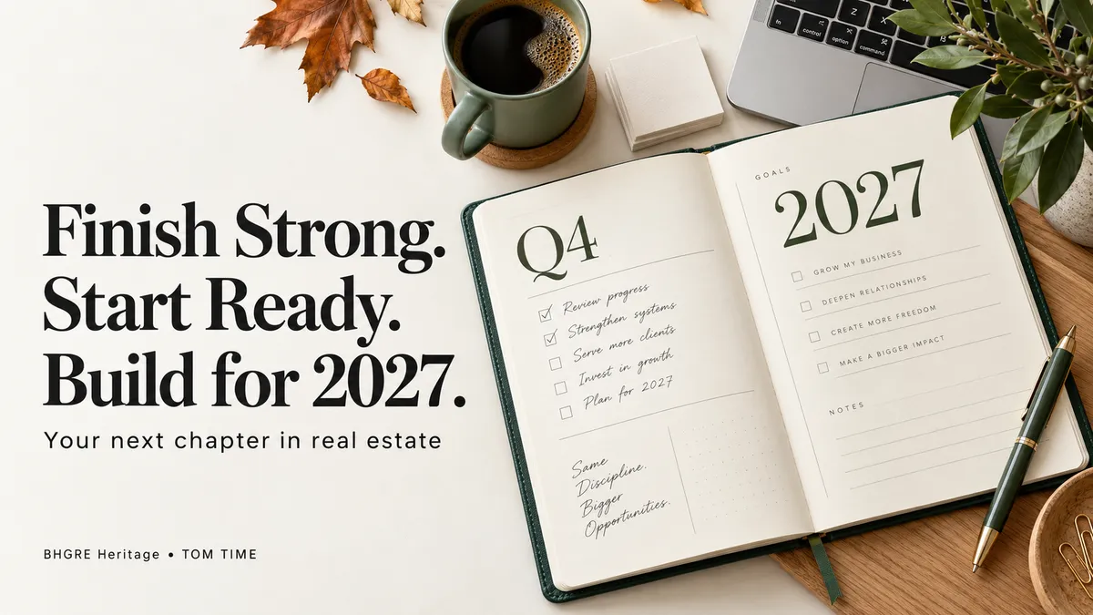 Real Estate Business Planning for 2027 | BHGRE Heritage