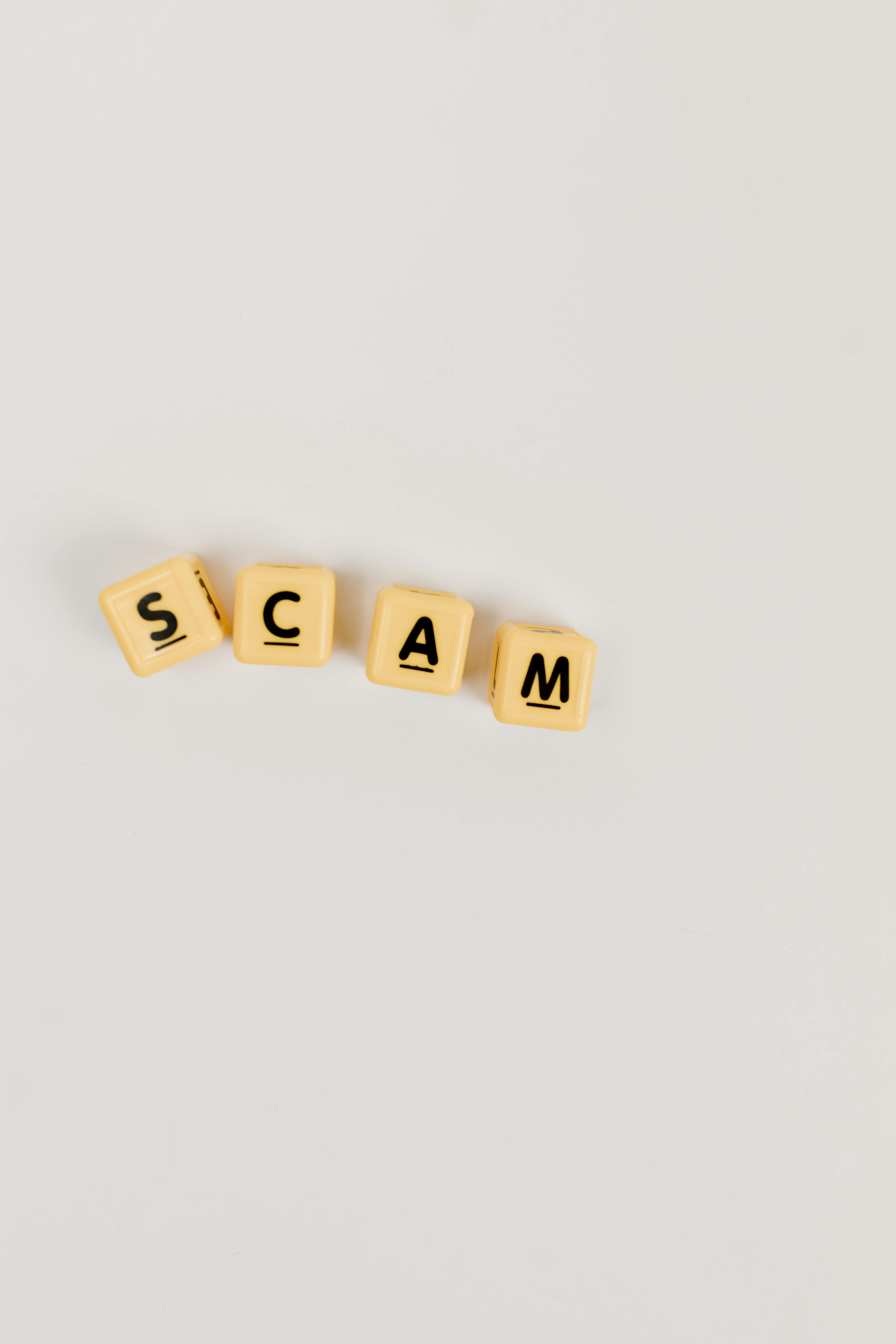 Scam sign