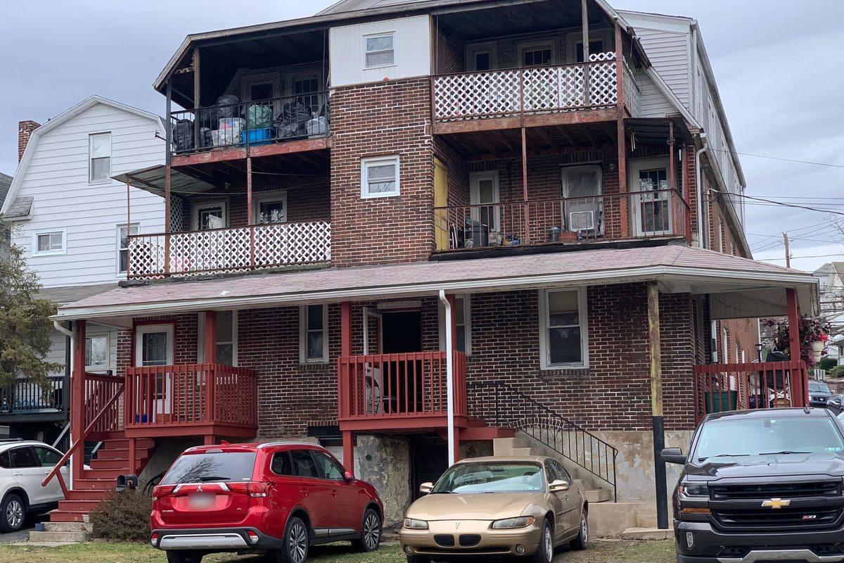 Brick multifamily rental building in Northeast Pennsylvania operated by Martin Perdomo
