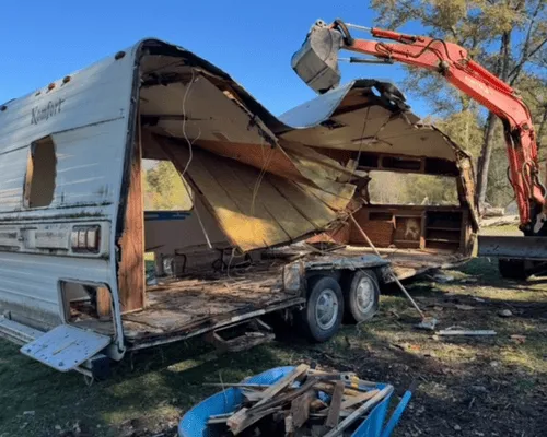 Grants Pass, OR Mobile Home, RV & Motorhome Demolition