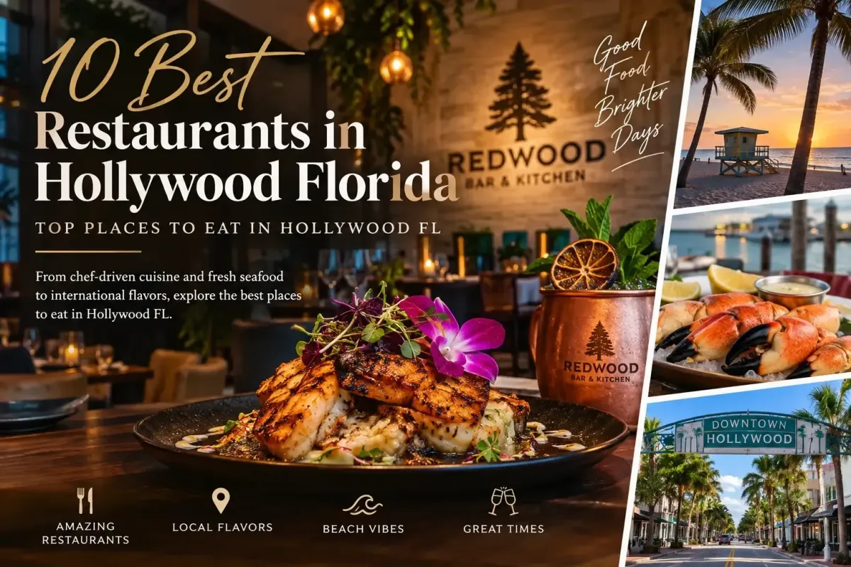 10 Best Restaurants in Hollywood Florida: Top Places to Eat
