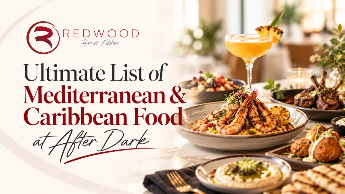 Ultimate List of Mediterranean & Caribbean Food at After Dark