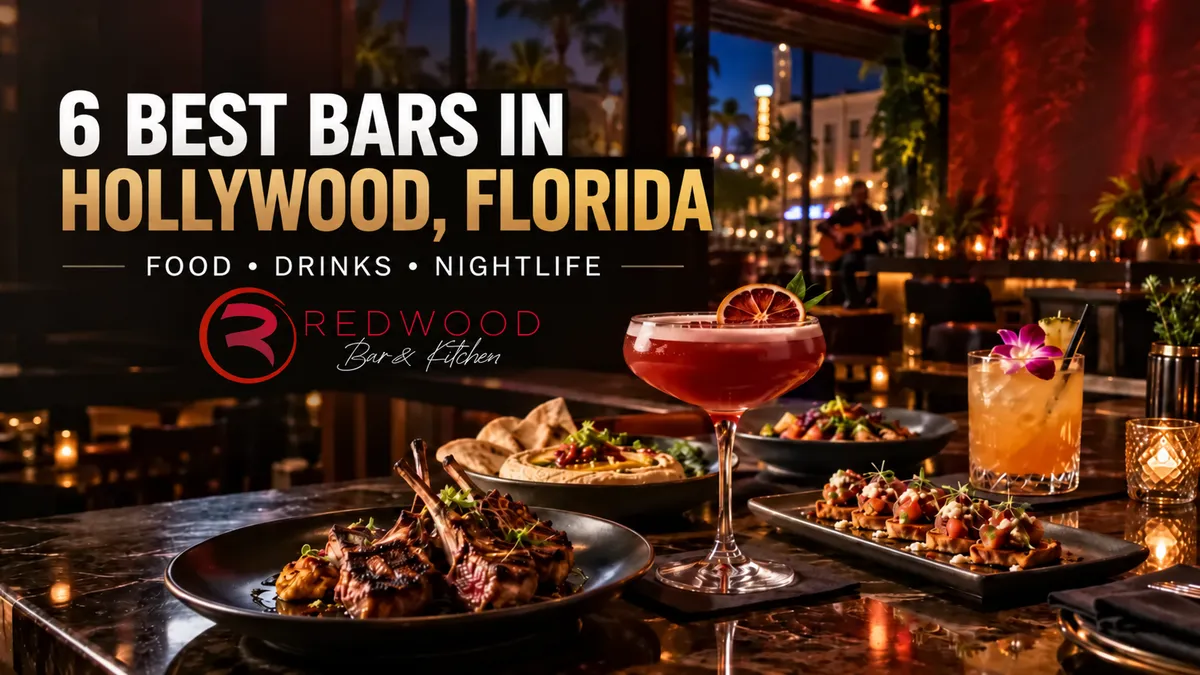 Best Bars in Hollywood, Florida For Food, Drinks and a Great Night Out