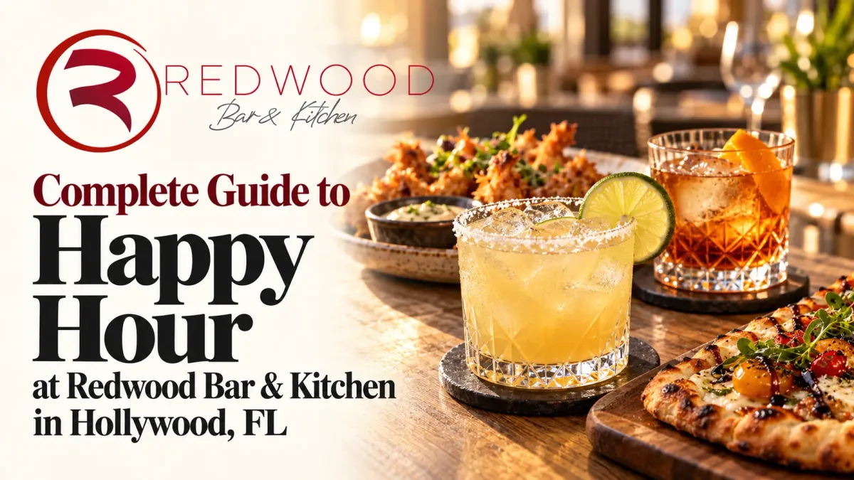 Happy Hour at Redwood Bar & Kitchen | Experience Daily