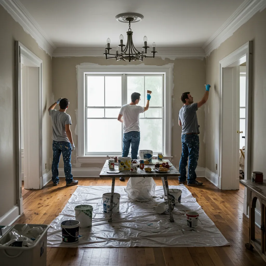 Painting in Rockport, TX