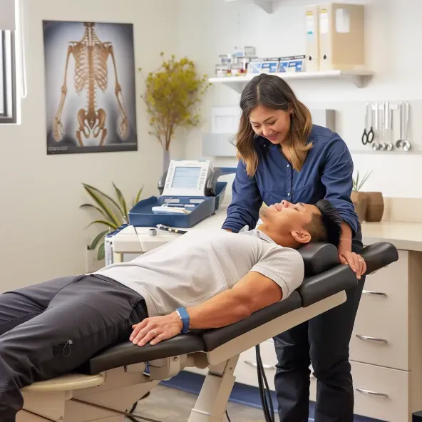 A signpost reading 'Road to Recovery' on a path, emphasizing the journey toward better health with the help of Back in Action Chiropractic in Las Vegas, NV.