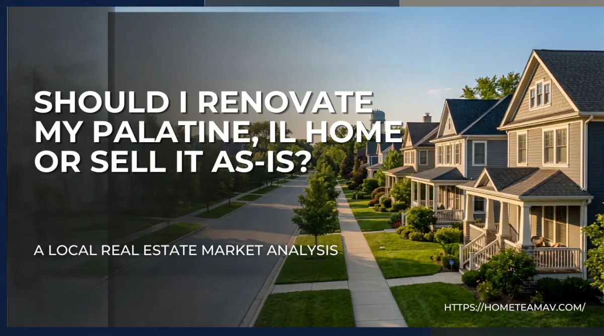 Renovate or Sell Your Palatine, IL Home?