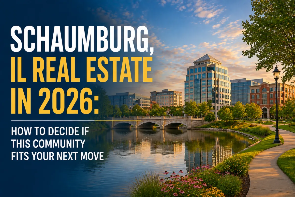 Schaumburg IL real estate guide for buying and selling homes in 2026