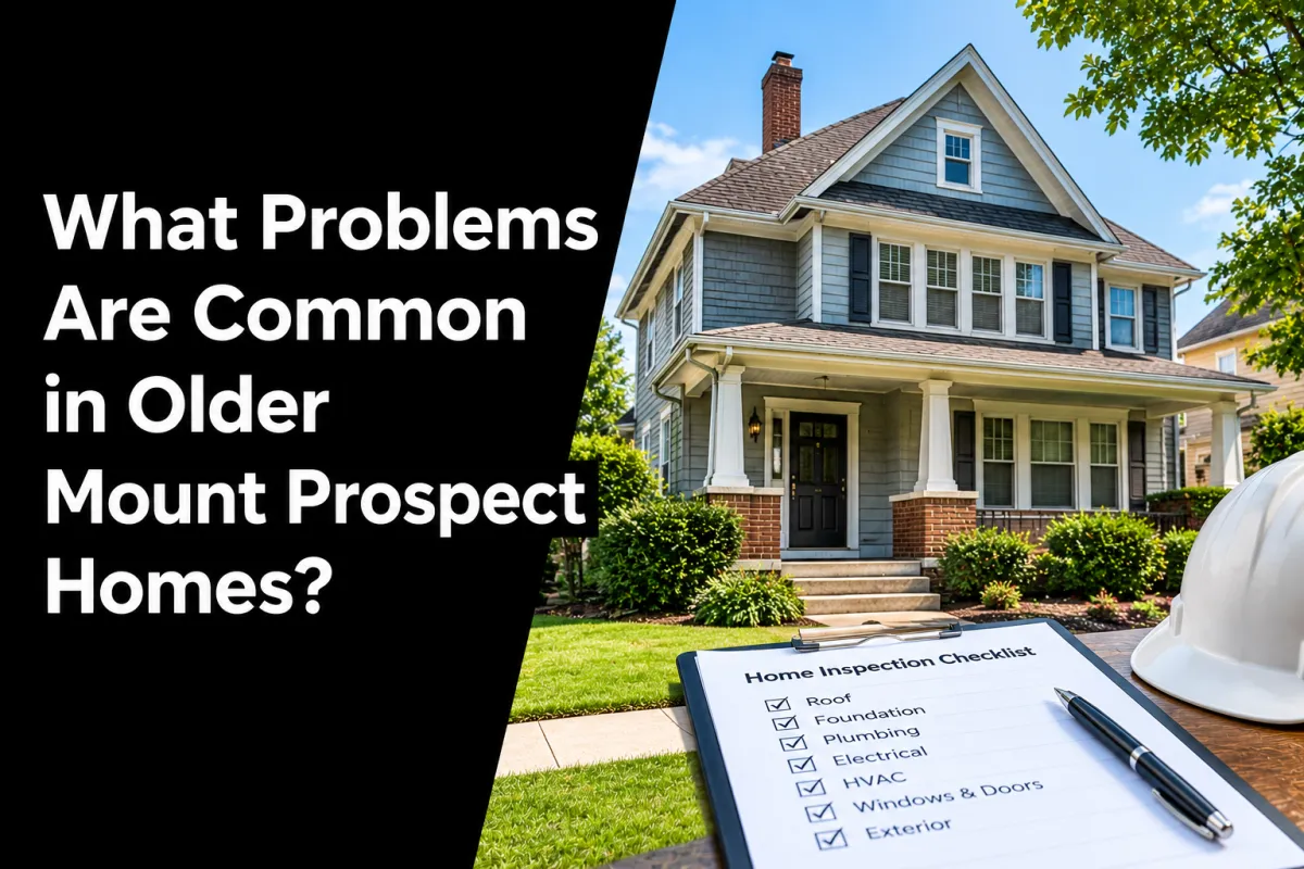 Older Mount Prospect homes and common issues buyers should know